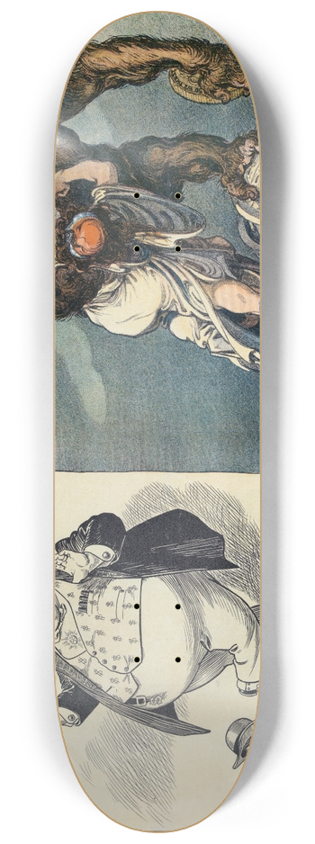 Udo Keppler - Monopoly 8.25 inch art skate deck