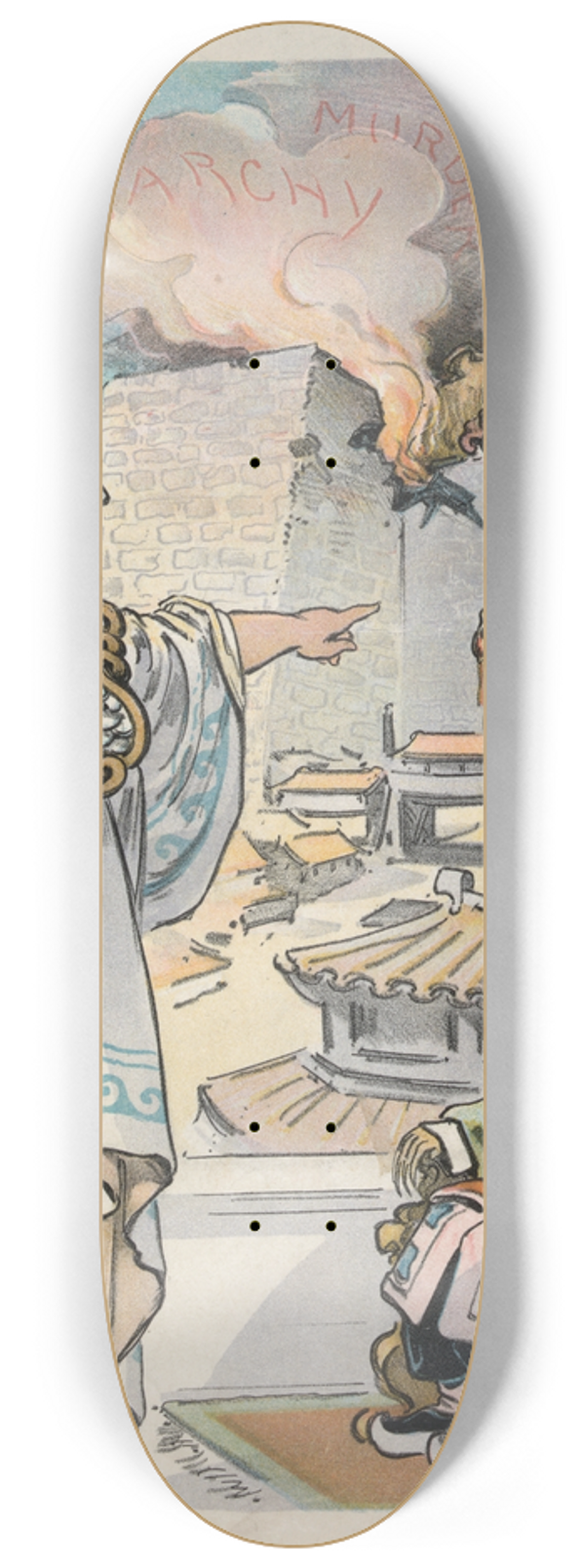 Udo Keppler - The first duty 8.25 inch art skate deck