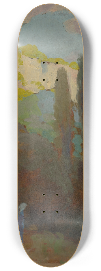 udovt ordk - Poplars by the road 8.25 inch art skate deck