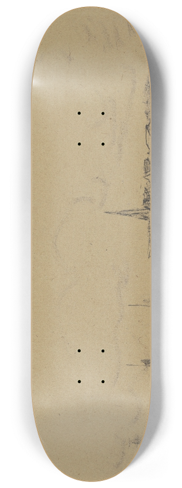Ulrich Hbner - View on Lbeck 8.25 inch art skate deck