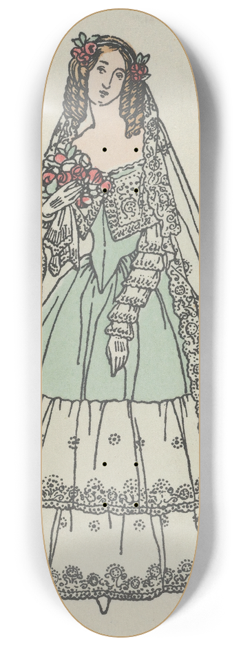 Urban Janke - Biedermeier Fashion 6 8.25 inch art skate deck