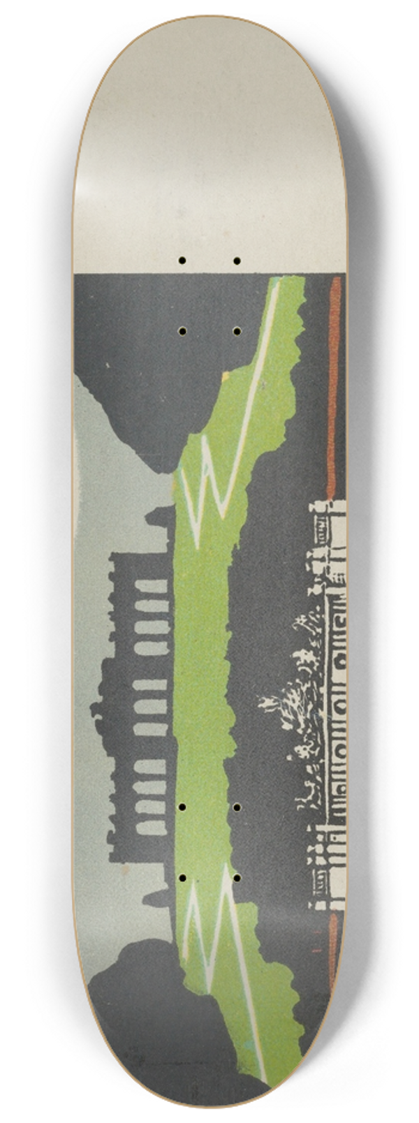 Urban Janke - Wien; Aus Schnbrunn 8.25 inch art skate deck