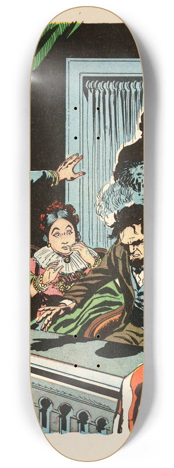 U.S. Information Agency - Assasination 8.25 inch art skate deck