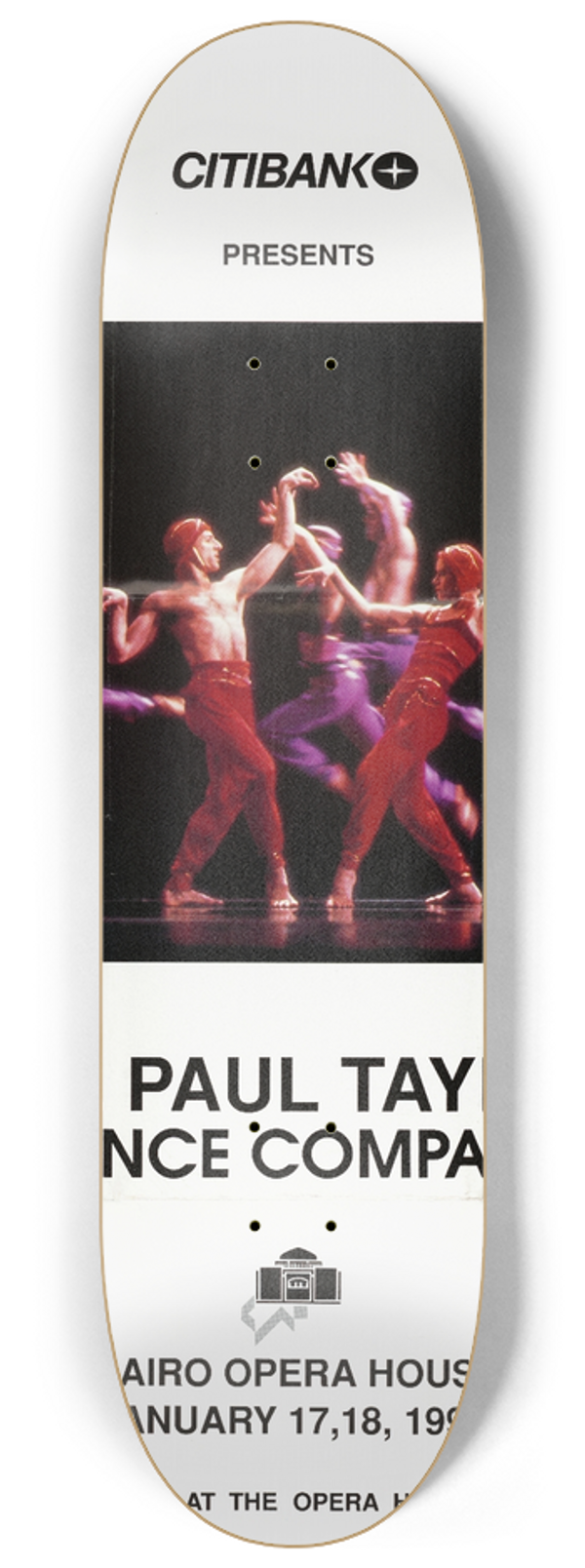 U.S. Information Agency - The Paul Taylor Dance Company 8.25 inch art skate deck