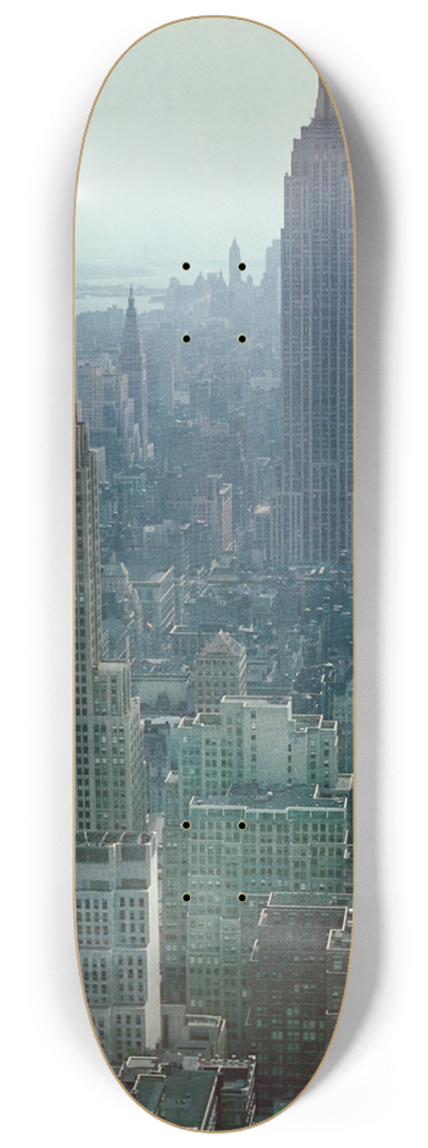 U.S. Information Agency - USA: New York (Department of Commerce) 8.25 inch art skate deck