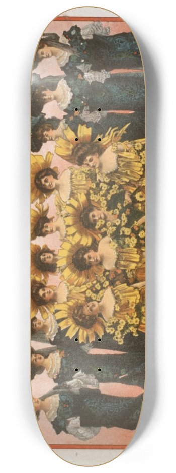 U.S. Lithograph Co. - The runaways 8.25 inch art skate deck