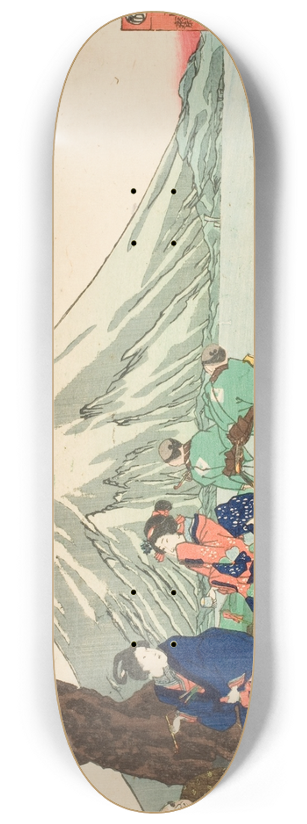 Utagawa Kuniyoshi - Act Eight; Journey 8.25 inch art skate deck