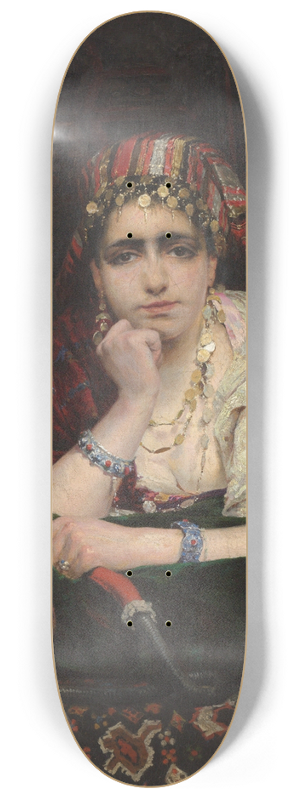 Vasily Dmitrievich Polenov - Odalisque 8.25 inch art skate deck