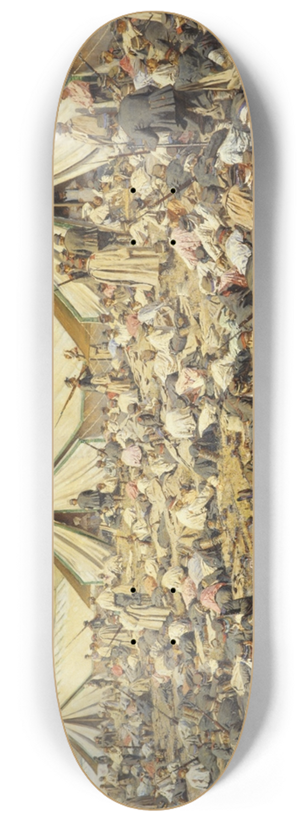 Vasily Vereshchagin - After the attack. Plevna, 1877-1878 8.25 inch art skate deck