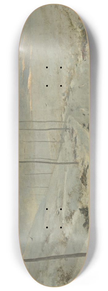 Vasily Vereshchagin - After the Fight 8.25 inch art skate deck