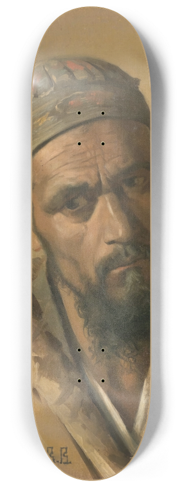 Vasily Vereshchagin - Lully (Gypsy) 8.25 inch art skate deck