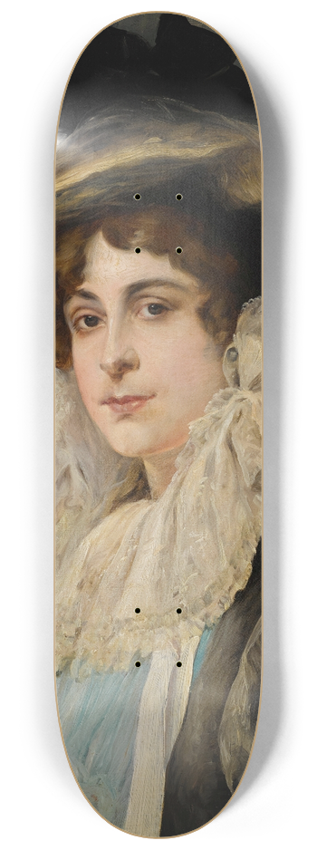 Vclav Brok - A portrait of a lady 8.25 inch art skate deck