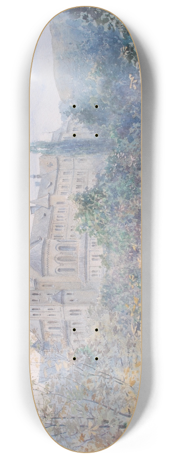 Vclav Jansa - Schlossansicht 8.25 inch art skate deck