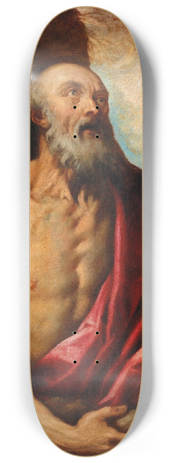 Venetian School - Saint Jerome 8.25 inch art skate deck