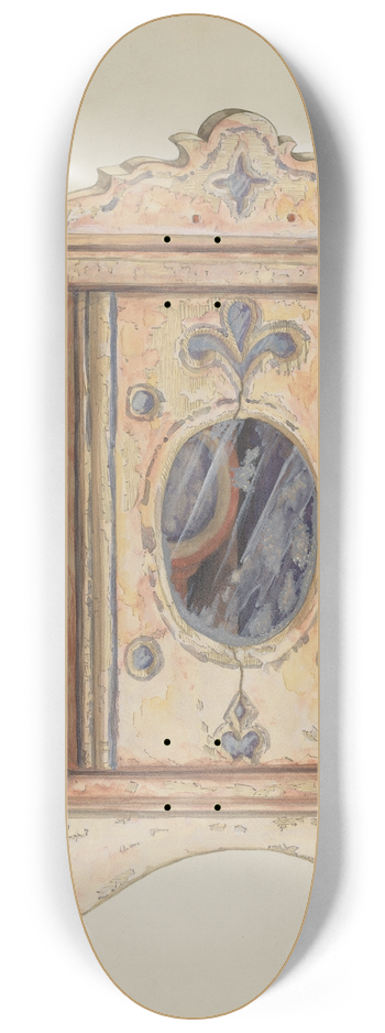 Verna Tallman - Monstrance 8.25 inch art skate deck