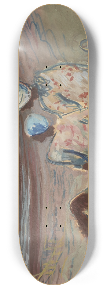 Victor Laredo - On the Beach 8.25 inch art skate deck