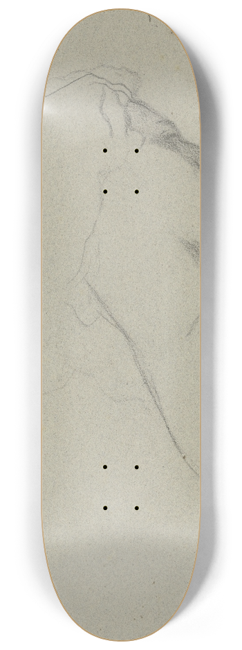 Victor Mller - Frauenkopf, stark nach rechts gesenkt 8.25 inch art skate deck