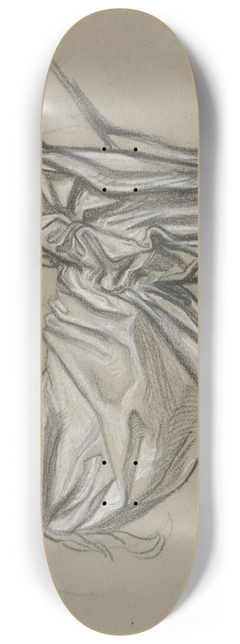 Victor Mller - Gefltelter rmel eines Frauengewandes 8.25 inch art skate deck