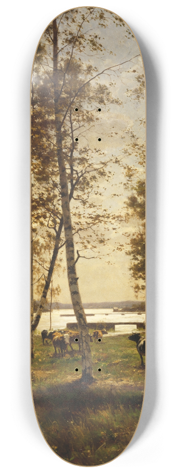 Victor Westerholm - An October Day In land 8.25 inch art skate deck