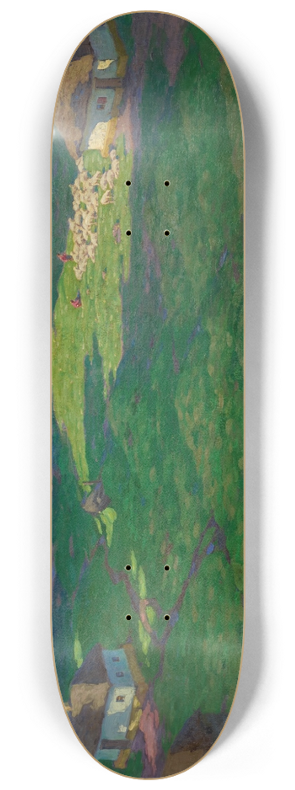 Viktor Sarubin - Wolkenschatten 8.25 inch art skate deck