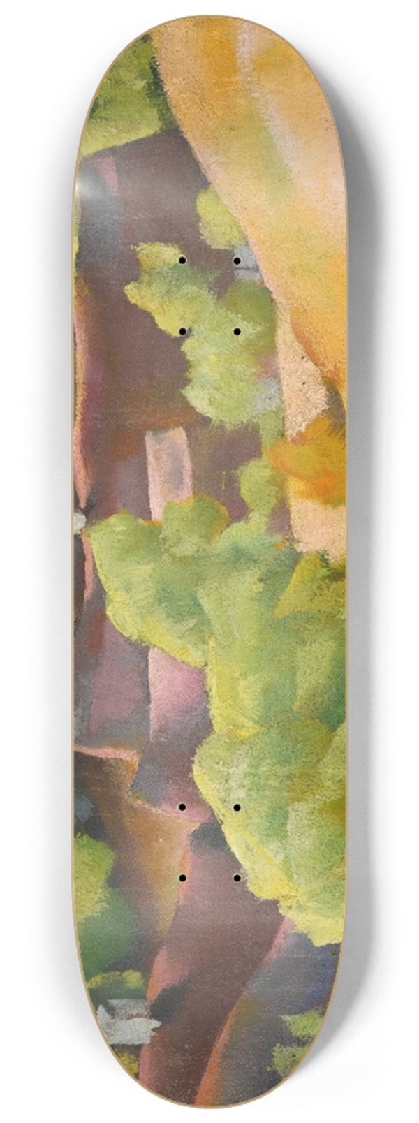 Vilmos Aba-Novk - In The Hills Of Buda 8.25 inch art skate deck