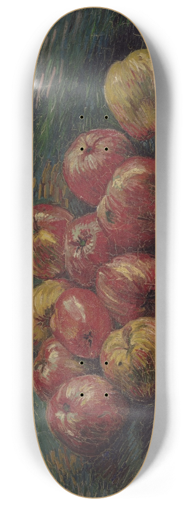Vincent van Gogh - Apples 8.25 inch art skate deck