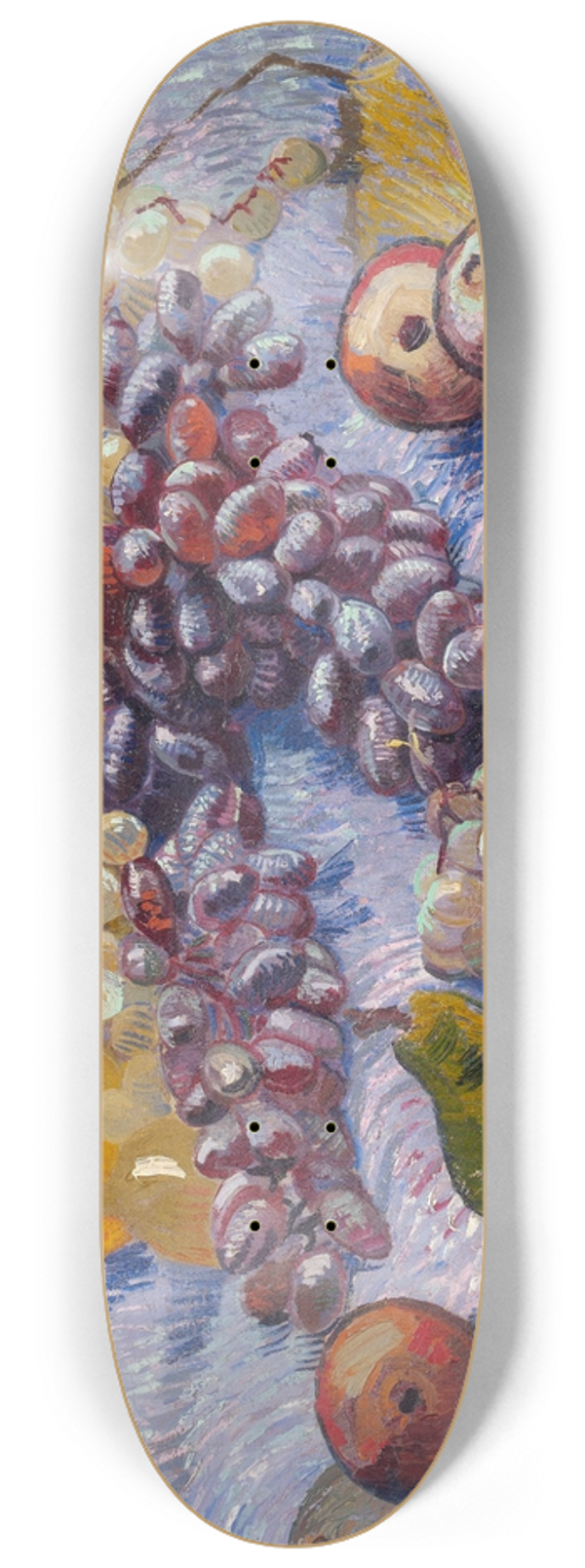 Vincent van Gogh - Grapes, Lemons, Pears, and Apples 8.25 inch art skate deck