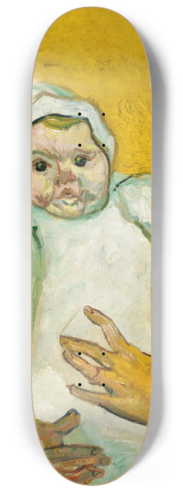 Vincent van Gogh - Madame Roulin and Her Baby 8.25 inch art skate deck