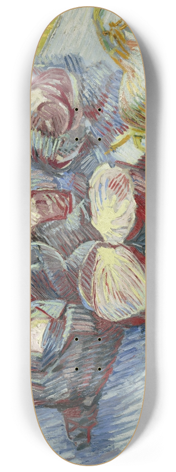 Vincent van Gogh - Red cabbages and onions 8.25 inch art skate deck