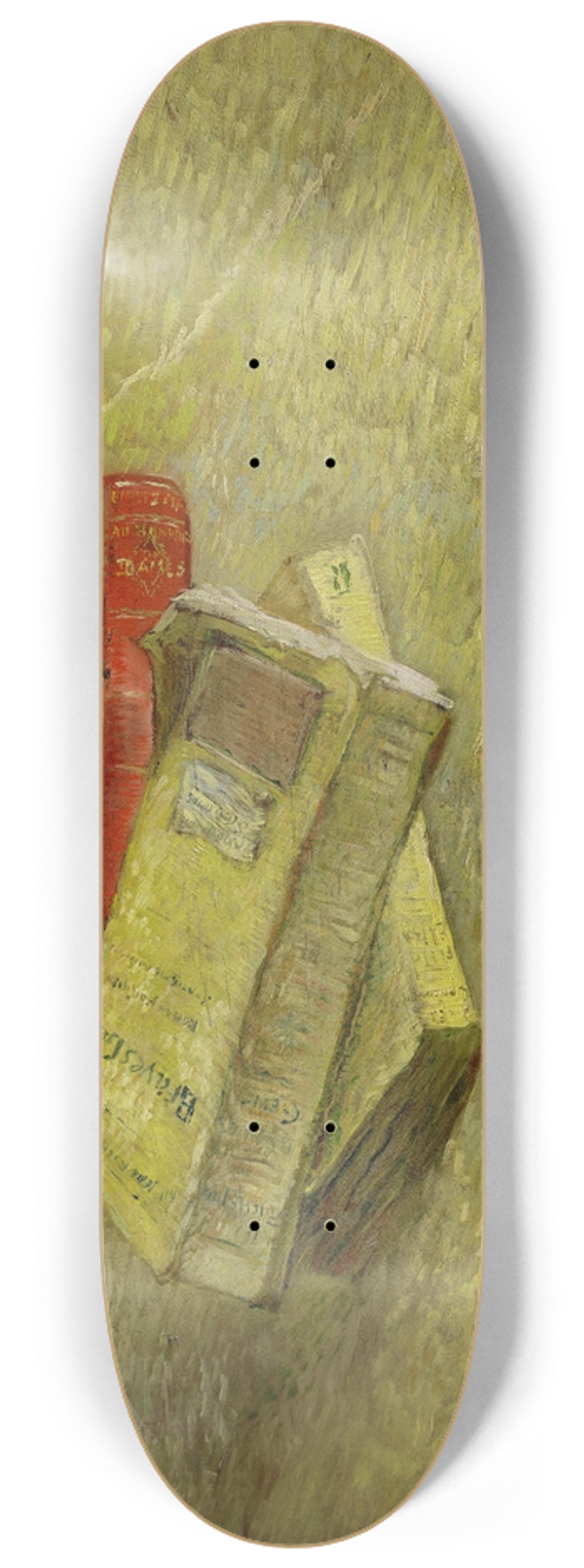 Vincent van Gogh - Three books 8.25 inch art skate deck