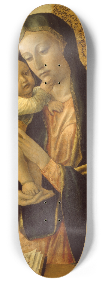 Vincenzo Foppa - Virgin and Child 8.25 inch art skate deck