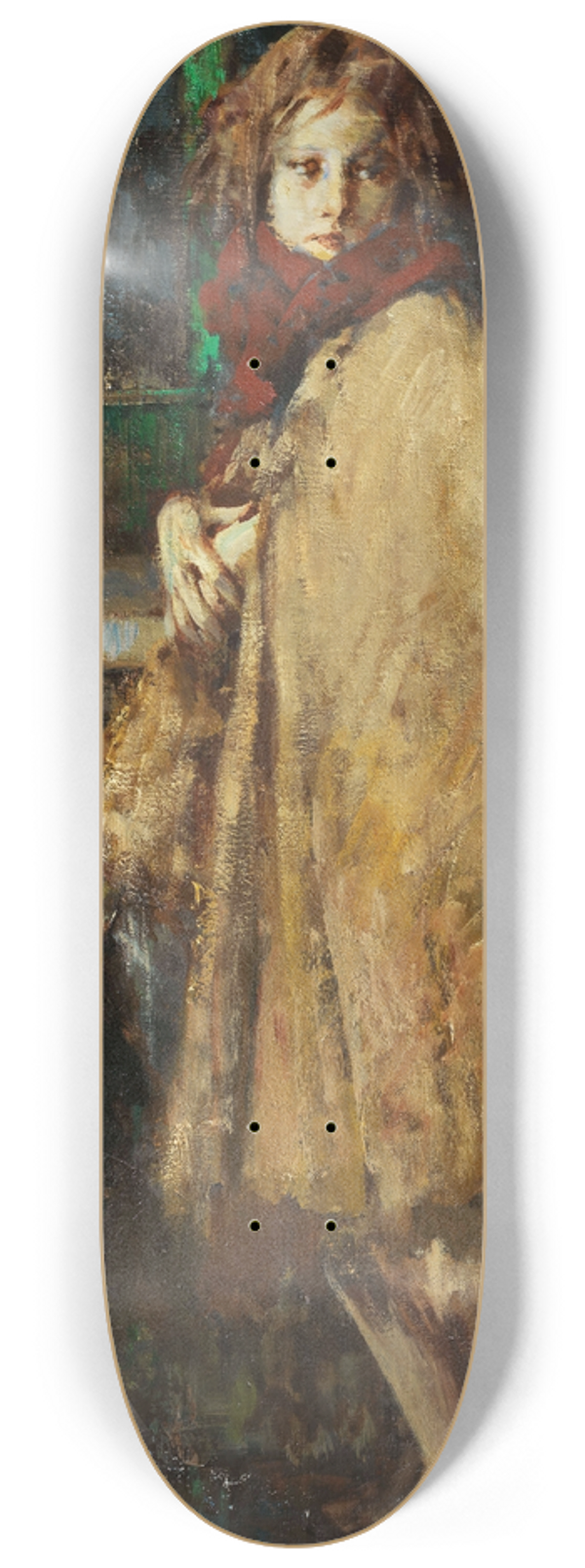 Vincenzo Irolli - On a rainy day 8.25 inch art skate deck