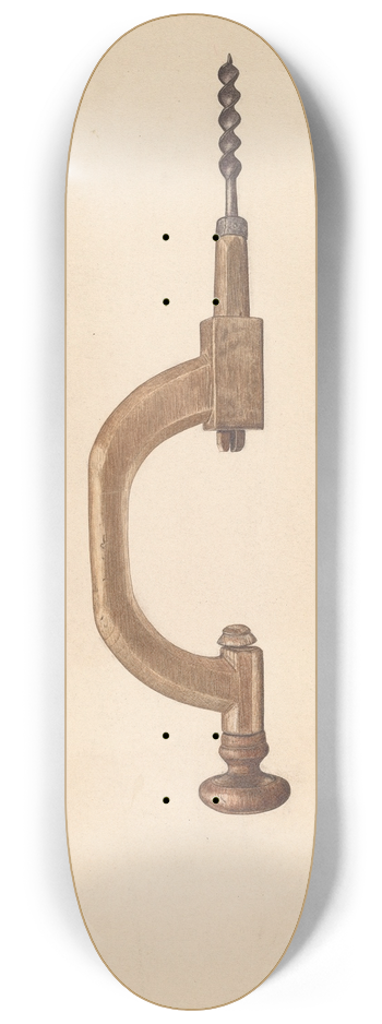 Violet Hartenstein - Brace and Bit 8.25 inch art skate deck