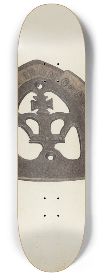 Violet Hartenstein - Trivet 8.25 inch art skate deck