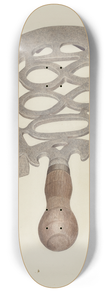Violet Hartenstein - Trivet 8.25 inch art skate deck