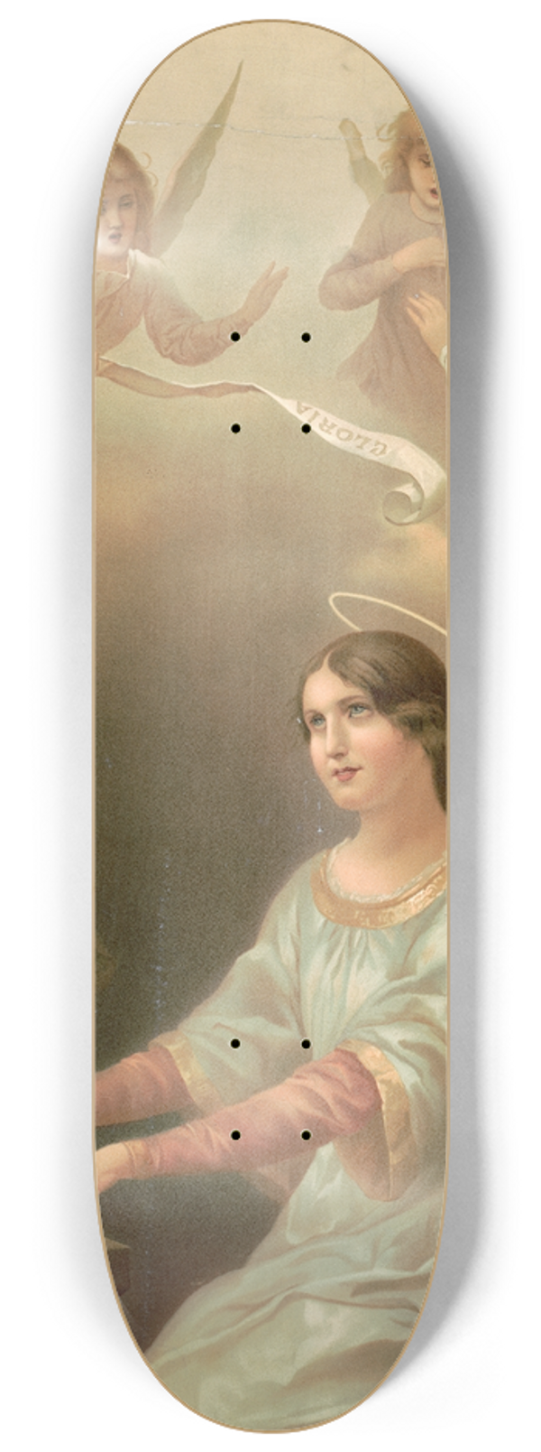 Virgilio Tojetti - St. Cecilia 8.25 inch art skate deck