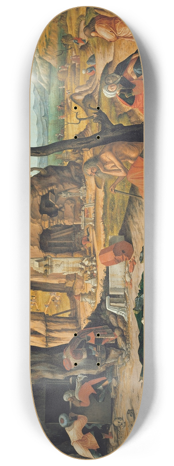 Vittore Carpaccio - Preparation of Christs Tomb 8.25 inch art skate deck