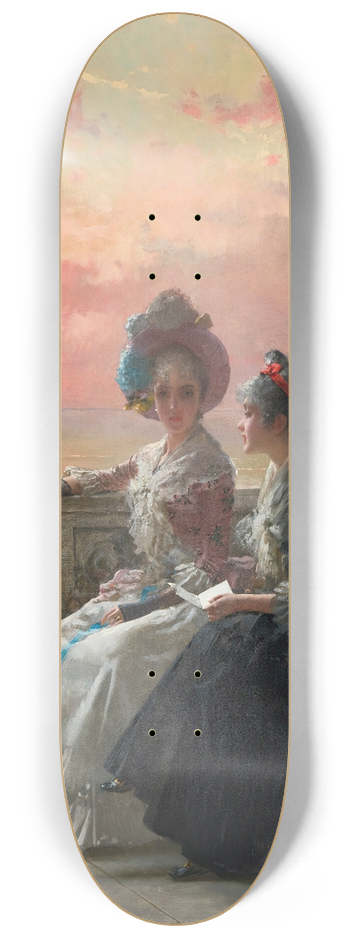 Vittorio Matteo Corcos - Un Secret Partag 8.25 inch art skate deck