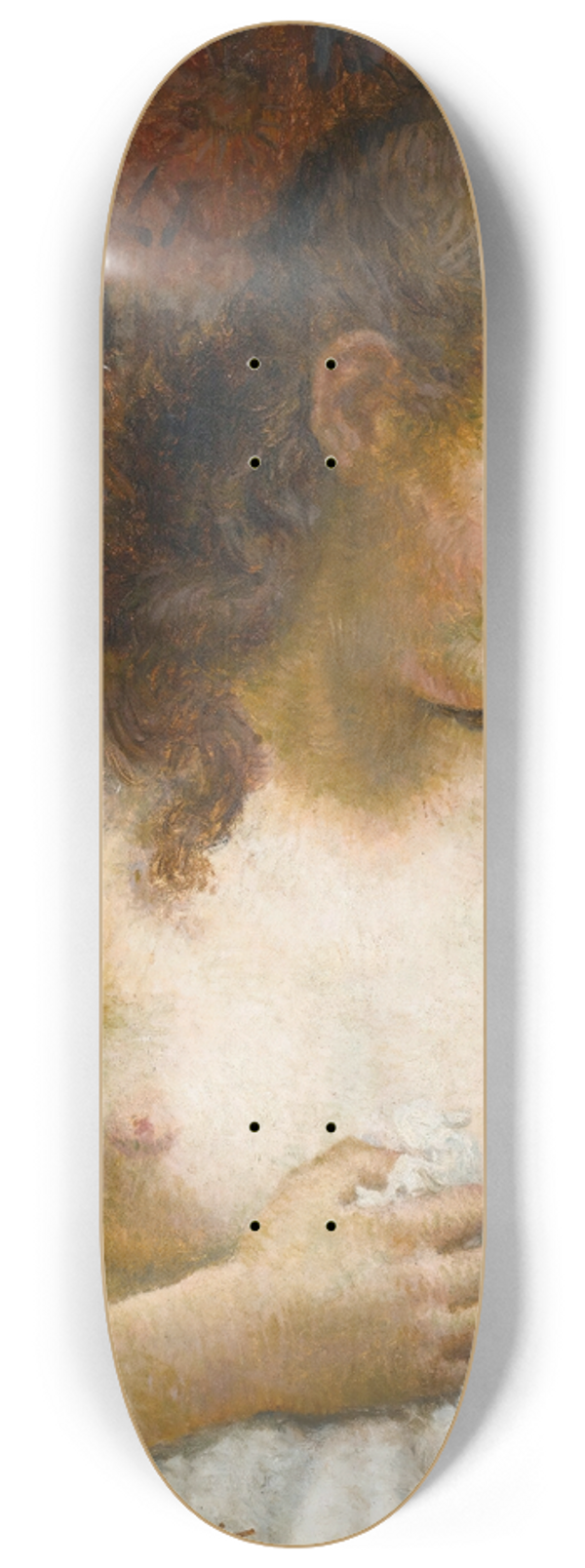 Vlaho Bukovac - In The Boudoir 8.25 inch art skate deck