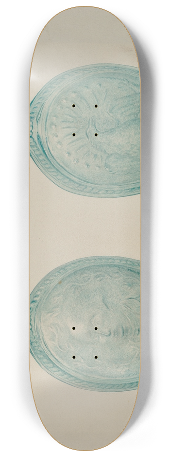 V.L. Vance - Washington Eagle Flask 8.25 inch art skate deck