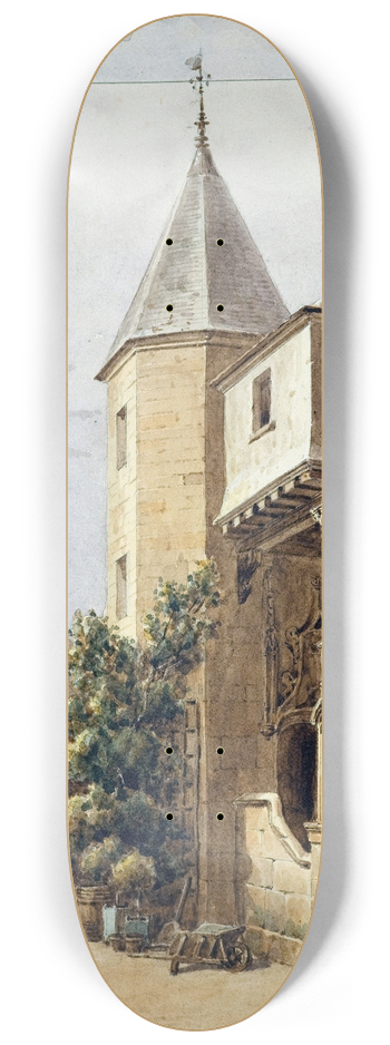 Auguste-Sbastien Bnard - Maison dite de Saint-Louis et hangar. 8.25 inch art skate deck
