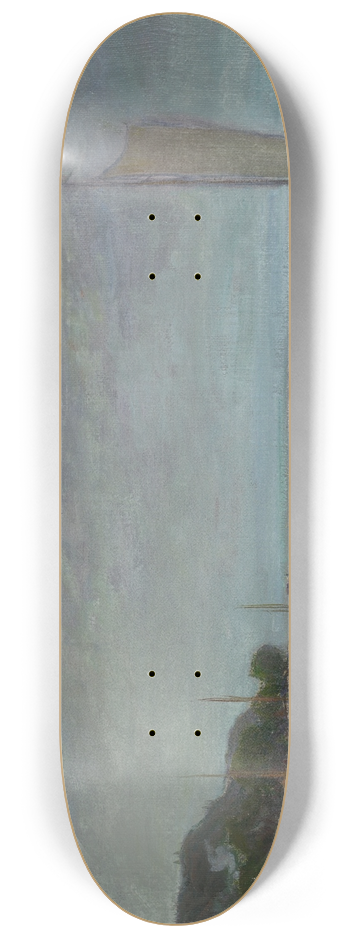 Wadysaw lewiski - Boat with sails up 8.25 inch art skate deck