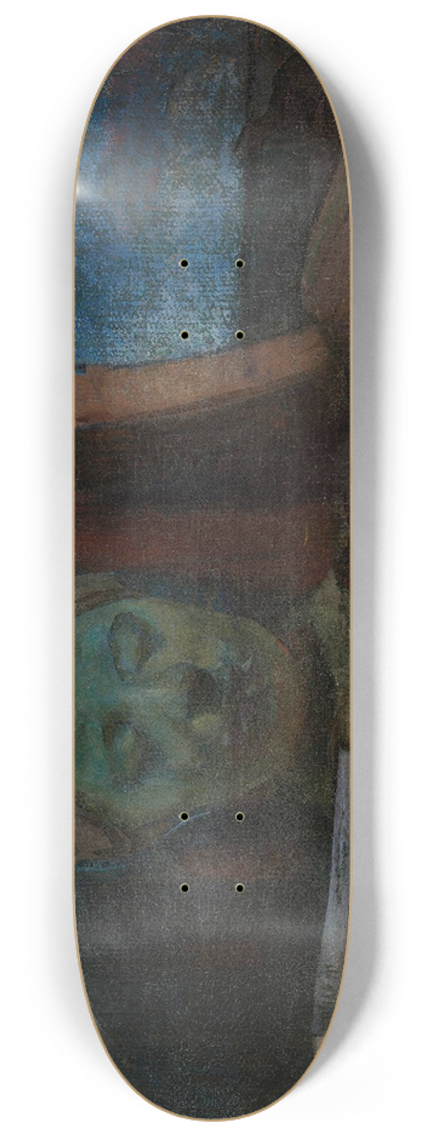 Wadysaw lewiski - Mask and books 8.25 inch art skate deck