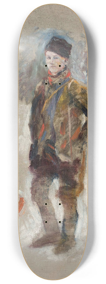 Wadysaw Podkowiski - Portrait of Gocimiski, sketch 8.25 inch art skate deck