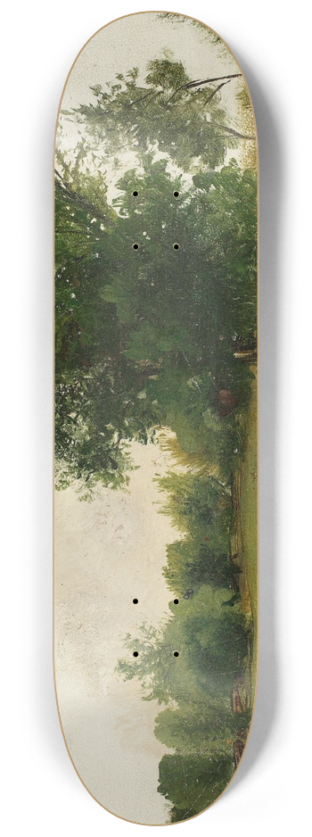 Wadysaw Podkowiski - View of Saska Kpa 8.25 inch art skate deck