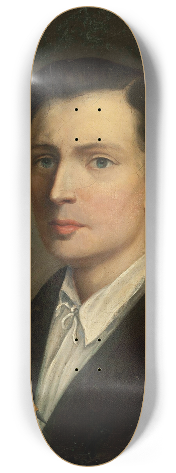 Walenty Wakowicz - Portrait of a man 8.25 inch art skate deck