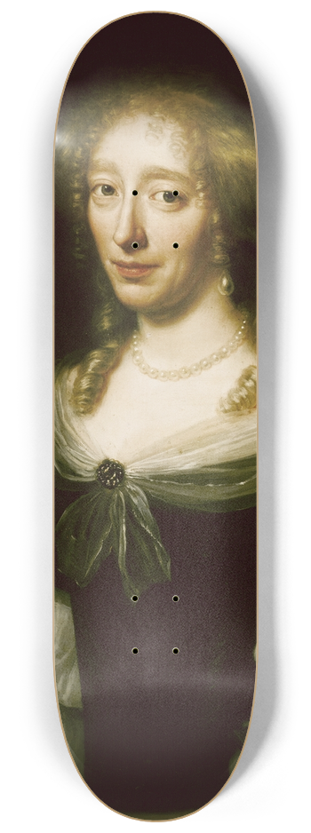 Wallerant Vaillant - Jacoba Bicker (1640-1695) 8.25 inch art skate deck