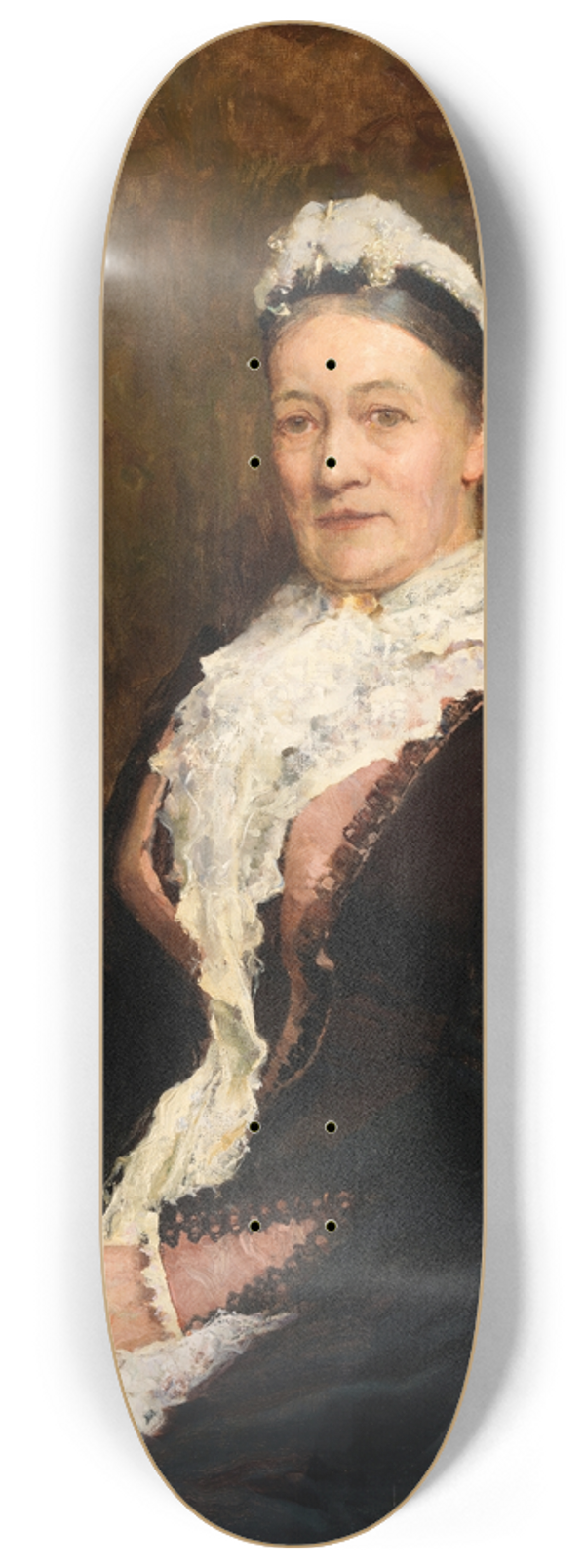 Walter Frederick Osborne - Portrait of Mrs Geale-Wybrants 8.25 inch art skate deck