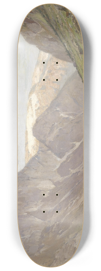 Walter Moras - Groe Fjordlandschaft 8.25 inch art skate deck