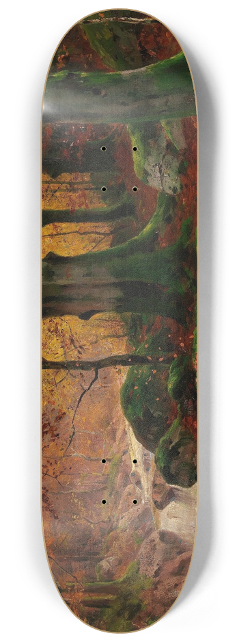 Walter Moras - Herbstwald II 8.25 inch art skate deck